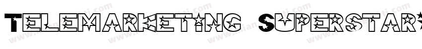 Telemarketing Superstar字体转换